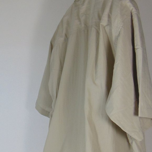 POLYESTER BUTTON-DOWN SHIRT - Picture 10 of 14